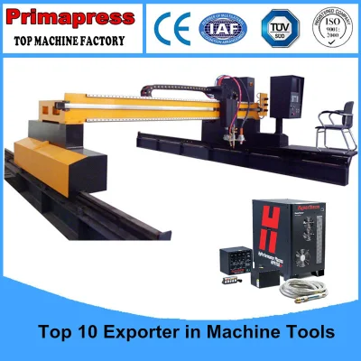 Großer Grantry-Typ CNC-Plasmaschneidemaschine China Lieferant